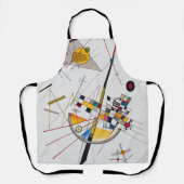 Delikate Tension No.85, Wassily Kandinsky Schürze (Vorderseite)