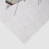 Delikate Tension No.85, Wassily Kandinsky Seidenpapier (Ausschnitt)