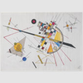 Delikate Tension No.85, Wassily Kandinsky Seidenpapier (Vorderseite)