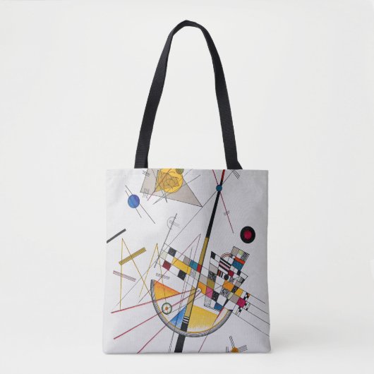 Delikate Tension No.85, Wassily Kandinsky Tasche (Vorderseite)