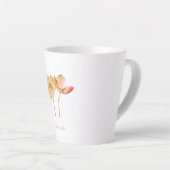 Delikate Vintage Blume - Elegante Fantasy Garden Milchtasse (Rechte Ecke)