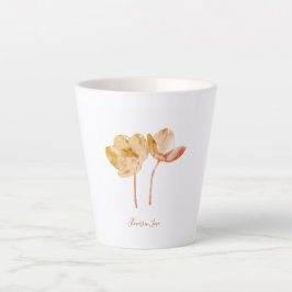 Delikate Vintage Blume - Elegante Fantasy Garden Milchtasse