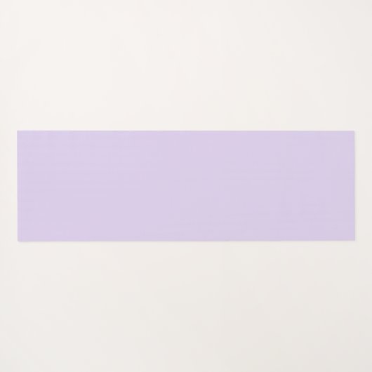 Delikate Violett-Blumen Yogamatte (Rückseite (Horizontal))