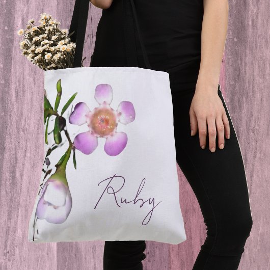 Delikate Wachs Blume Bloom Tasche