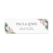 Delikate Wasserfarbe Blumenblüte (Vorne)