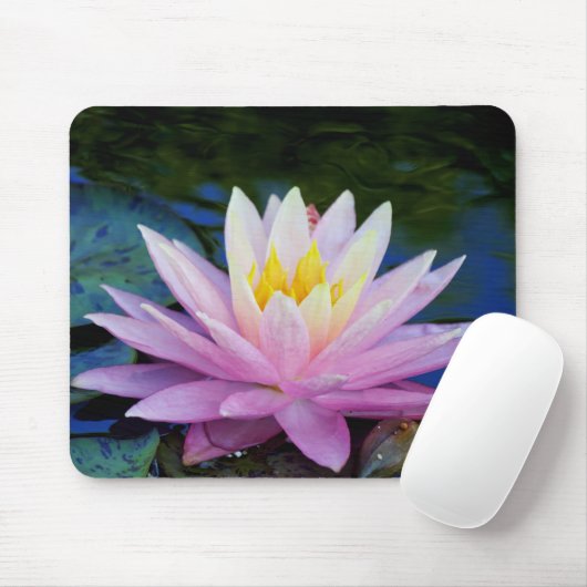 Delikate Wasserlilie Mousepad (Mit Mouse)