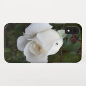 Delikate Weiße Rose-Natur Case-Mate iPhone Hülle (Rückseite (Horizontal))