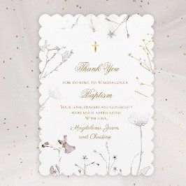 delikate Wildblumen danke Ihnen für die kommende K Einladung