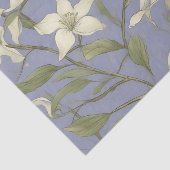 Delikate Willow Branchen und Blume Seidenpapier (Ausschnitt)