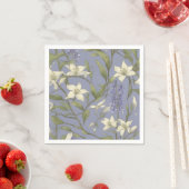 Delikate Willow Branchen und Blume Serviette (Beispiel)