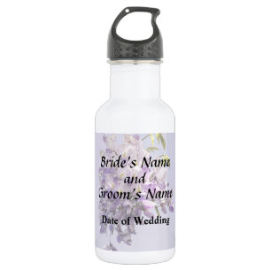 Delikate Wisteria Wedding Products Edelstahlflasche