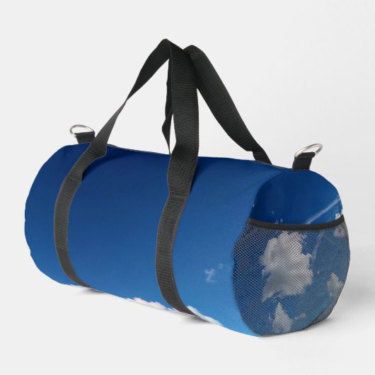 Delikate Wolken Duffle Bag (Rechte Ecke)