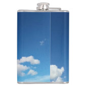 Delikate Wolken Flachmann (Rückseite)