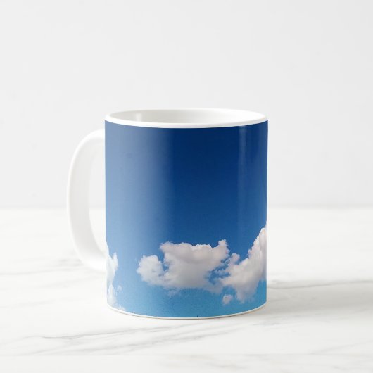 Delikate Wolken Kaffeetasse (Vorderseite Links)
