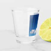 Delikate Wolken Schnapsglas (Links)