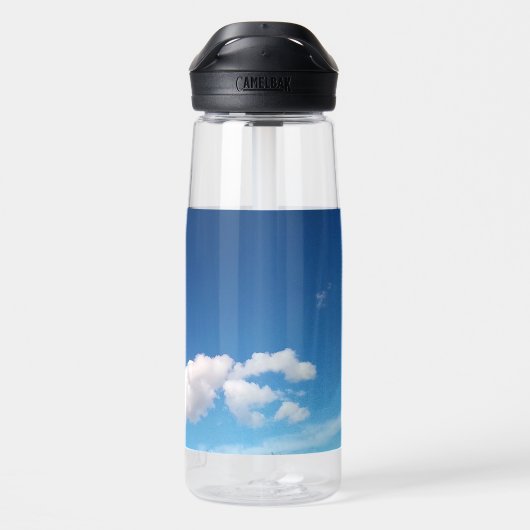 Delikate Wolken Trinkflasche (Rückseite)