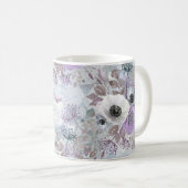 Delikater Anemonenstrauch. Kaffeetasse (VorderseiteRechts)