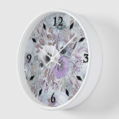 Delikater Anemonenstrauch. Uhr (Winkel)