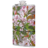 Delikater Apfelbaum mit Blume Flachmann (Links)