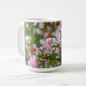Delikater Apfelbaum mit Blume Kaffeetasse (Vorderseite Links)