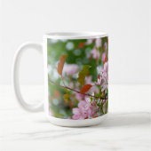 Delikater Apfelbaum mit Blume Kaffeetasse (Links)