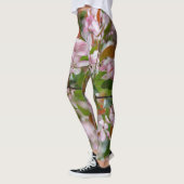 Delikater Apfelbaum mit Blume Leggings (Links)