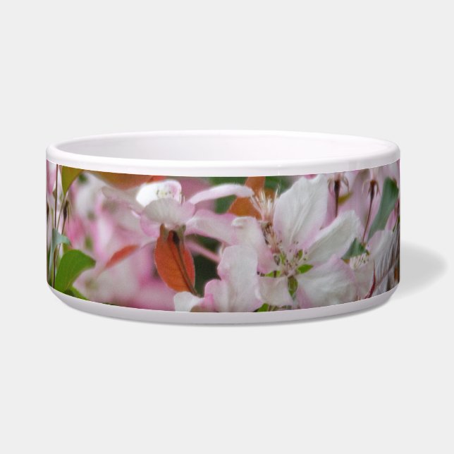 Delikater Apfelbaum mit Blume Napf (Rechts)