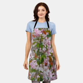 Delikater Apfelbaum mit Blume Schürze