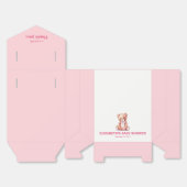 Delikater Aquarellbär mit Bogen Gesichtskasten Geschenkschachtel (Ungefaltet)