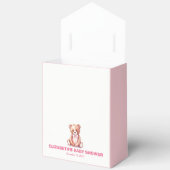 Delikater Aquarellbär mit Bogen Gesichtskasten Geschenkschachtel (Offen)