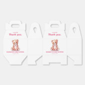 Delikater Aquarellbär mit Bogen Gesichtskasten Geschenkschachtel (Ungeklappt)