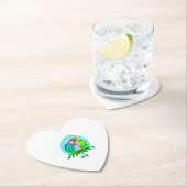 Delikater Ostereier Herzenspapier Untersetzer (Vor Ort)