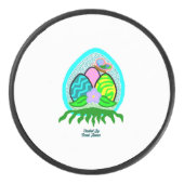 Delikater Ostereier Hockey Puck (Vorderseite)