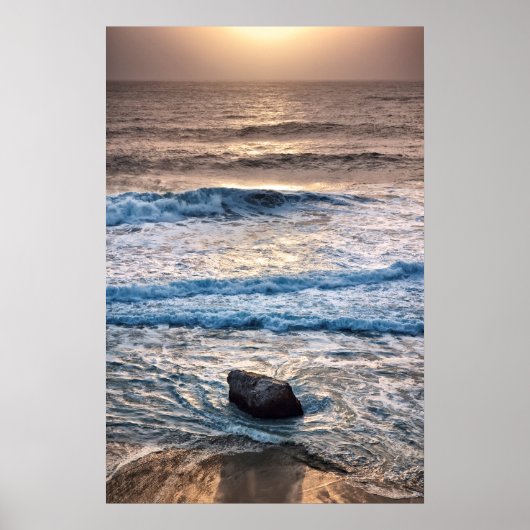 Delikater Sonnenuntergang Poster (Vorne)