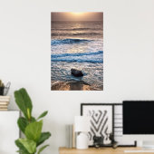 Delikater Sonnenuntergang Poster (Heimbüro)