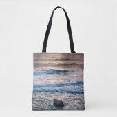 Delikater Sonnenuntergang Tasche (Vorderseite)