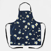 Delikates Blume Muster Schürze (Vorderseite)