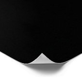 Delikates Blume Poster (Ecke)