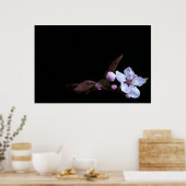Delikates Blume Poster (Küche)