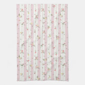 Delikates Blumenmuster Pink Küchentuch (Vertikal)