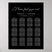 Delikates elegantes Hochzeitsstift Poster (Vorne)