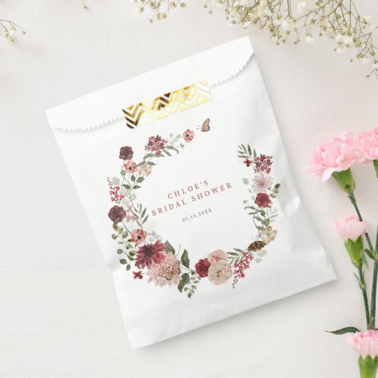 Delikates Fall Blumenkraut Brautparty Geschenktütchen (Versiegelt)