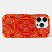 Delikates Feather Fraktal Design - rot Case-Mate iPhone Hülle (Rückseite (Horizontal))