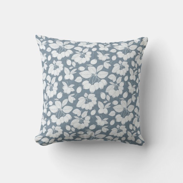Delikates Foliage Akzent Pillow Kissen (Vorderseite)