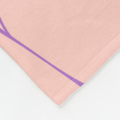Delikates Foliage Grid Fleecedecke (Ecke)
