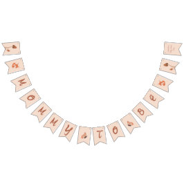 Delikates Forest-Themed Fox Babydusche Party Wimpelkette