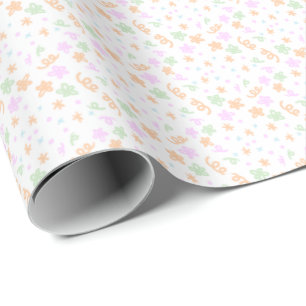 Delikates Frühjahrspapier Geschenkpapier