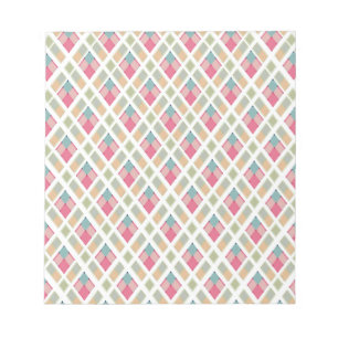 Delikates kariert notizblock