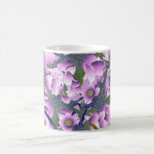 Delikates rosa Blossom Design Kaffeetasse (Mittel)