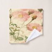 Delikates Rosenhandtuch Set - Luxus Essentials (Waschlappen)